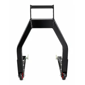 Removable Motorcycle Rear Stand Vector Security