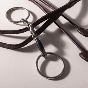 Mors 2 anneaux double-brisures pour cheval Velari 22004-03 image-4