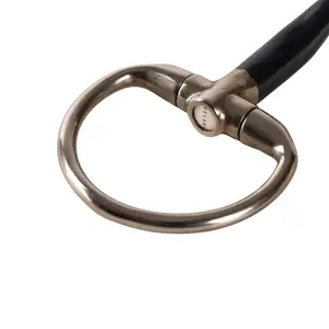 Mors olive double brisures pour cheval Velari Sweet Iron 14mm 11,5cm image-3