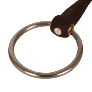 Mors recto para caballo con anillos sueltos Velari hard image-2
