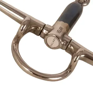 Mors à aiguille simple brisure releveur pour cheval Velari Full Cheek Gag Sweet Iron image-3