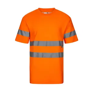 High Visibility Cotton/Polyester T-shirt Velilla image-0
