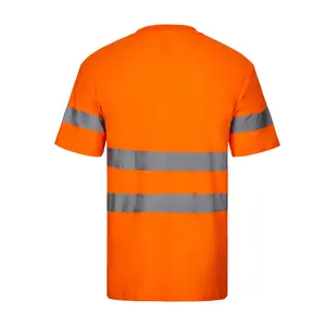 High Visibility Cotton/Polyester T-shirt Velilla image-1