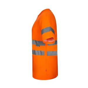 High Visibility Cotton/Polyester T-shirt Velilla image-2