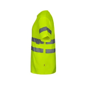 High Visibility Cotton/Polyester T-shirt Velilla image-2
