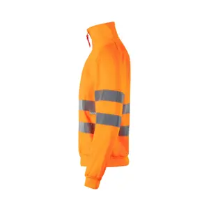 High Visibility Zip-Up Sweatshirt Velilla image-2