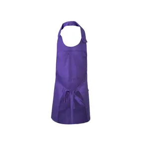 Buttoned bib apron Velilla image-1