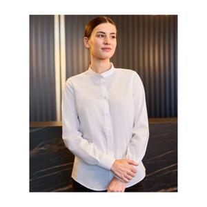 Long sleeve Mao collar shirt for women Velilla image-4