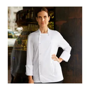 Chef's Coat with Snap Buttons Velilla image-4