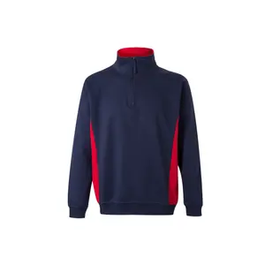 Zip-neck sweatshirt Velilla image-0