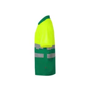High visibility polo Velilla image-3