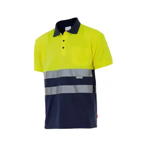 High visibility polo Velilla image-1