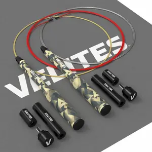 Set aus beschwertem Springseil mit Kabeln und Matten Velites Fire 2.0 image-0