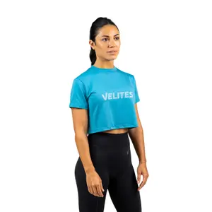 T-shirt crop femme Velites Holo image-0