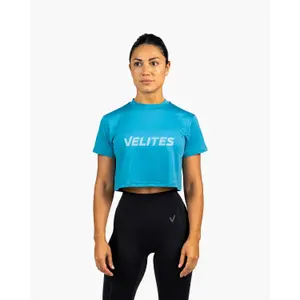 T-shirt crop femme Velites Holo image-1