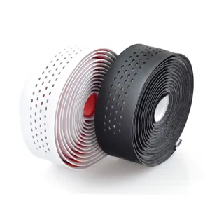 Two-tone perforated microfiber ribbon VELO