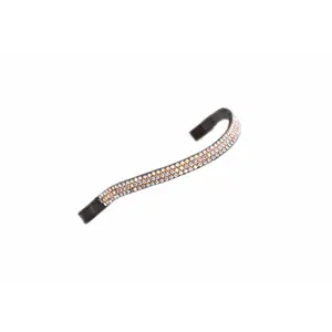 Glitzernde breite Stirnband für Pferde Velociti Gara image-0