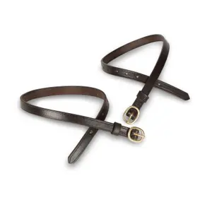 Leather horse spur straps Velociti Gara