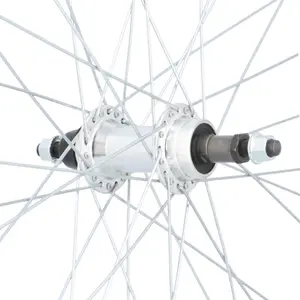 Πίσω τροχός VTC 28'' με άξονα γεμάτο ζάντα Velox image-1