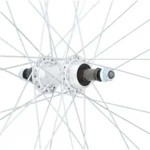 Ruota posteriore VTC 28" dado assale pieno cerchio Velox image-1