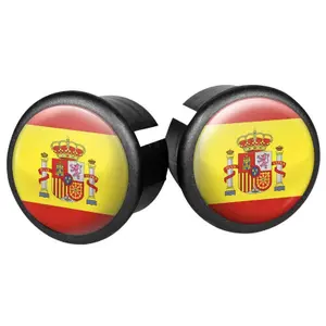 Set of 2 handlebar caps for road bikes Velox Doming Espagne image-0