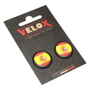 Set of 2 handlebar caps for road bikes Velox Doming Espagne image-1