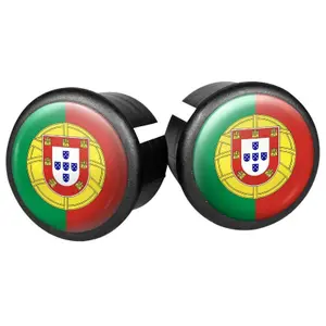 Set of 2 handlebar caps for road bikes Velox Doming Portugal image-0