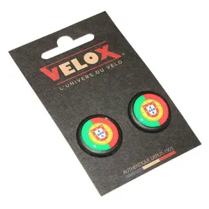 Set of 2 handlebar caps for road bikes Velox Doming Portugal image-1