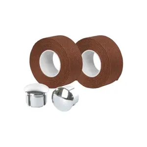 Blister von 2 Fahrradlenkerbändern 90 Baumwolle Velox Tressostar image-0