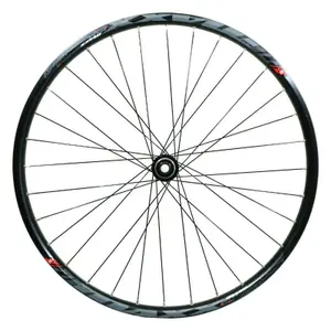 Roue de vélo VTT disc avant (tubeless et tubetype) pour axe traversant 15-100 Velox Maxx 25 Freeride Centerlock Shimano Mt400 image-1