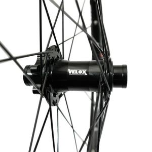 Roue de vélo VTT disc 6 trous avant (tubeless et tubetype) pour axe 20-100 Velox Maxx 25 Freeride image-2