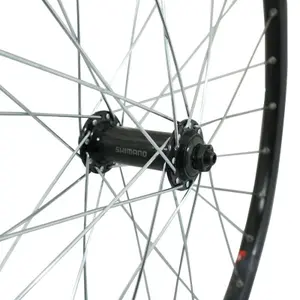 Koło rowerowe aluminiowe przednie piasta dwuścienna shimano blokada (wzmocniona) szprychy zing Velox Kargo - Vae - E-Bike Tx500 image-2