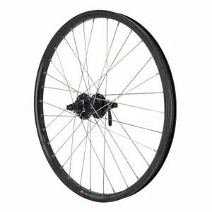 Bakre dubbelväggigt elcykelhjul med öljetter 6-håls kassettnavlås (förstärkt) ekerfälg i rostfritt stål Velox Kargo Disc V-Brake Shimano M475 Disc 25C 32