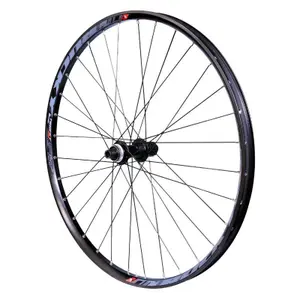 Roue de vélo VTT disc arrière moyeu (tubeless et tubetype) pour axe traversant 12-148 Velox Trucky 35 Centerlock Mt400 11-10V image-0