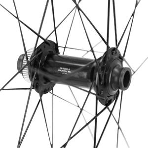Roue de vélo VTT disc avant moyeu (compatible tubeless et tubetype) pour axe traversant 15-110 Velox Trucky 35 Centerlock Mt400 image-2