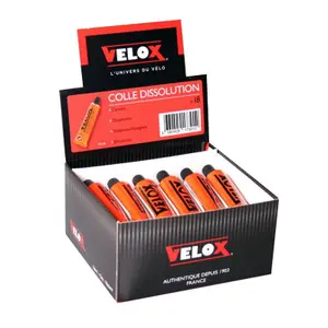 Box of 18 tubes of dissolving glue Velox Rustine image-1