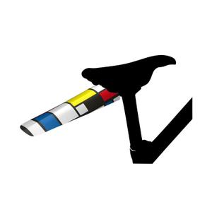 Parafango posteriore per bici da strada e mountain bike, da agganciare sotto la sella Velox image-2