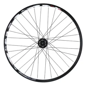 Front wheel double wall eyelet hub shimano 6 holes spokes rim Velox Karma Disc Shimano M475 32 21C