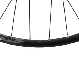 Roue arrière double paroi avec oeillet moyeu 6 trous cassette 32 rayons jante Velox Karma Disc Type Shimano 11- 32 21C image-2