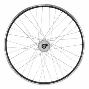 Double-walled front wheel hub Velox ER10 Shimano Dynamo DH2N 6 V-3W