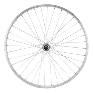 Bageste aluminiumshjul med aluminiumsnav og solidt aksel-frihjul Velox City 650X35B (35-584) image-1