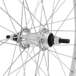 Bageste aluminiumshjul med aluminiumsnav og solidt aksel-frihjul Velox City 650X35B (35-584) image-2