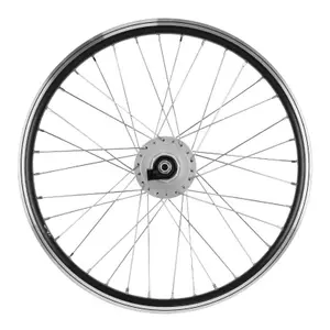 Aluminium front wheel, solid axle Velox Shimano ER10 DH-C3000 6V-3W image-1