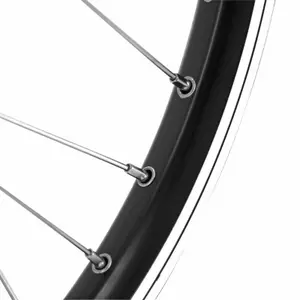 Aluminium front wheel, solid axle Velox Shimano ER10 DH-C3000 6V-3W image-3