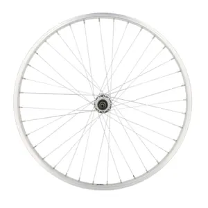 Achterwiel van de fiets met schroefbevestiging voor de velg Velox M110 image-0