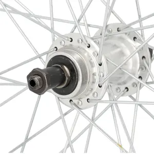 Achterwiel van de fiets met schroefbevestiging voor de velg Velox M110 image-1