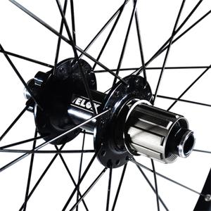 Roda traseira de bicicleta k7 aro de disco 6 furos eixo atravessado Velox Klixx Tubeless Ready image-1