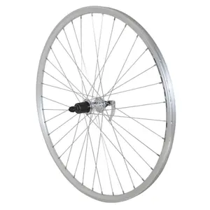 Roue arrière alu double paroi moyeu cassette jante Velox Er10 500 9-8V. 19C image-0