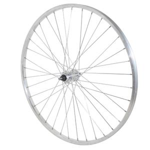 Roue vélo city arrière moyeu axe plein aluminium Velox RL 1-3V. image-0