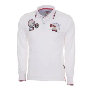 Long sleeve polo for kids Vent du Cap Ecaplano image-0